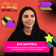 L'UL BY Eva, étudiante en B.U.T. à l'IUT Nancy-Brabois
