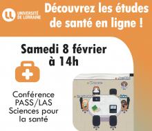 Découvrez les études de santé en ligne !