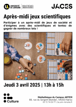 Affiche jeux scientifiques
