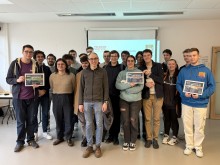 Étudiants de TELECOM Nancy ayant participé au championnat de protocoles