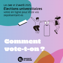 Élections universitaires des 1er & 2 avril