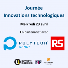 Journée Innovations technologiques
