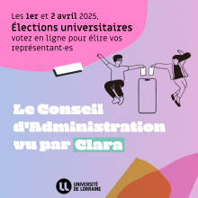 Le Conseil d'Administration vu par Clara