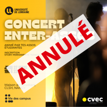 concert inter-assos annulé