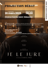 Affiche de la projection débat