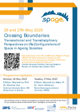 Conférence : "Crossing Boundaries: Transnational and Transdisciplinary Perspectives on (Re)Configurations of Space in Ageing Societies"