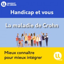 Handicap et vous la maladie de crohn