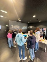 Inauguration pavé numérique ARTEM