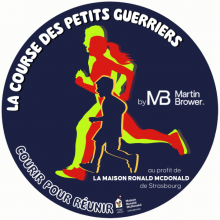 Logo de "La Course des Petits Guerriers" 