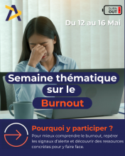 Semaine thématique : Burnout & prévention