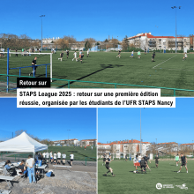 STAPS League 2025 : retour sur une première édition réussie, organisée par les étudiants de l’UFR STAPS Nancy