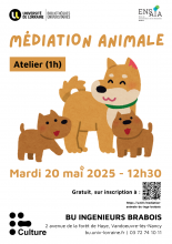 [Atelier] "Médiation animale" à la BU ingénieurs Brabois
