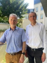 Stéphane Guy et Nicolas Brucker
