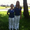 Charlotte Culty et Anne Jouy, membre de l’équipe de France d’aviron.