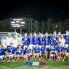 L’équipe de France Universitaire de Football.