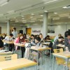 Les candidats en pleine épreuve HSK - Luxembourg
