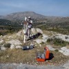 Ari (Grèce) Mission 2016 - Topographie de surface et vue générale du site d’Ari (Photographie : J. Klosset)