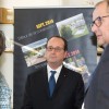 Visite de François Hollande à l'ENSTIB - Epinal