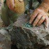 Expérimentation - Concassage de minerai (Chalcopyrite du massif vosgien)
