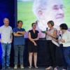 Muriel Labonnelie et Marcel Dalaise reçoivent le prix Grand Est de la médiation scientifique