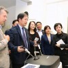 Visite de l'HVL par la délégation chinoise de l’Hôpital de Renji.