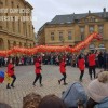 Danse de dragon sur la Place d'armes par les étudiants UL de l'association Vendimorem