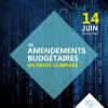 Journée d'études sur les amendements budgétaires en droit comparé