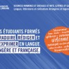 Des étudiansts formés à traduire, rédiger et s'exprimer en langue étrangère et française.