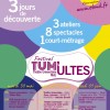 affiche de la nouvelle édition de TUM'ULTES, Festival étudiant