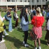 Les étudiants du DéFLE visitent le campus