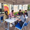 Les étudiants au micro de Radio Campus Lorraine