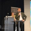 De gauche à droite : Sabine Denis (IJL) et Laszlo S. Toth (LEM3), anciens directeurs du LabEx DAMAS, présentent une rétrospective du LabEx.