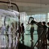 Les étudiants de BUT1 découvrent les expositions du Centre Pompidou Metz.