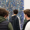 Les étudiants de BUT1 découvrent les expositions du Centre Pompidou Metz.