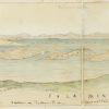 Émile Burnouf - Baie de Salamine - 41 dessins de Grèce (1847)