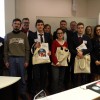 Tous les participants et le jury du premier concours d'éloquence franco-allemand de l'ISFATES.