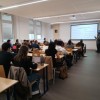 Myeonghun Lee devant un public nombreux au Centre Européen Universitaire