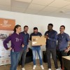 Remise d'ordinateur par la Fondation Boulanger à un étudiant