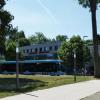 Le Mettis traverse l'Ile du Saulcy.