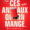Affiche de l'exposition "Ces animaux qu'on mange"
