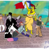 « La Liberté guidant le peuple » vue par Romanski.