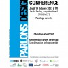 Affiche de la 1ère conférence