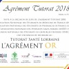 Agrément Or du Tutorat Santé Lorraine
