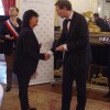 (A gauche) Madame Lenka Froulikova (A droite) S.E. Petr Drulák, Ambassadeur de la République tchèque en France
