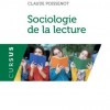 Couverture de "Sociologie de la lecture"