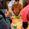 étudiants qui cuisinent
