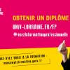 La formation professionnelle de l’Université de Lorraine s’affiche !