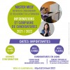 affiche campagne candidatures master MEEF 2021 2022