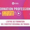 L’offre de formation de l’Institut Régional du Travail