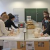 manipulation d'objets par les étudiants